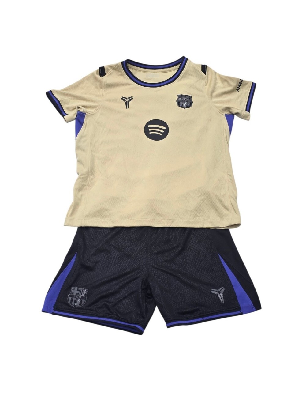 Nike Barcelona 25/26 Kobe Bryant Away Jersey & Shorts Set Little Kids XL 7-8